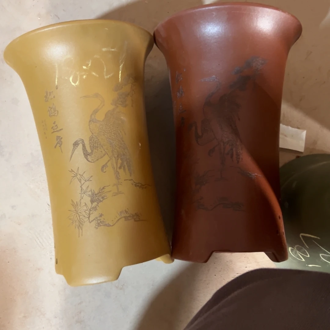 宜兴川阁紫砂花盆