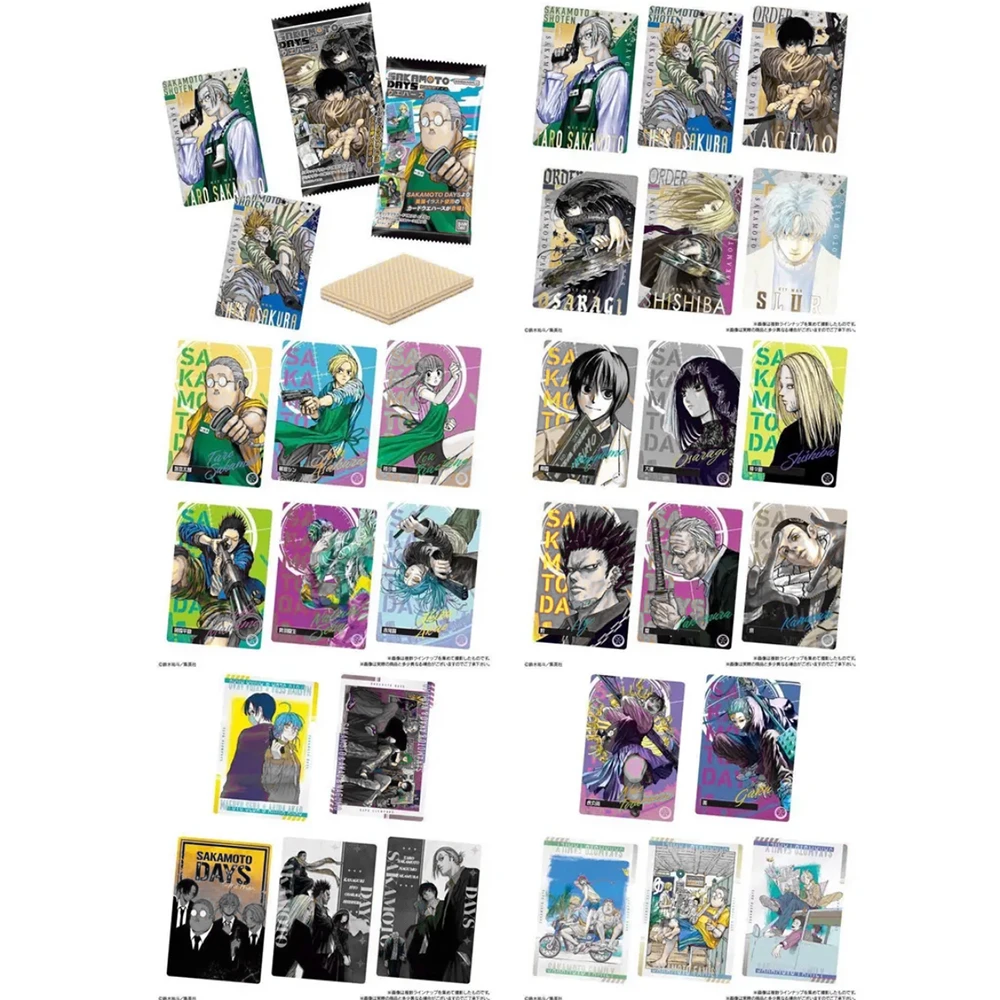 【JOY悦谷】坂本日常 威化食玩卡片第一弹（默认代拆）