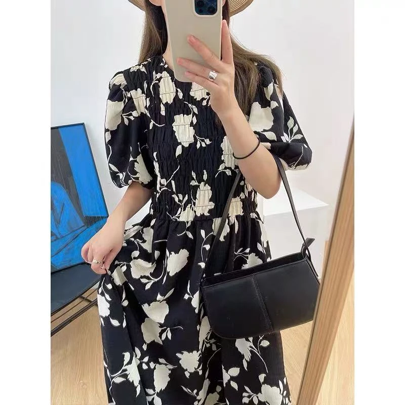 【轻奢•Y叙】NN1137-时尚女装设计感连衣裙法式显瘦气质