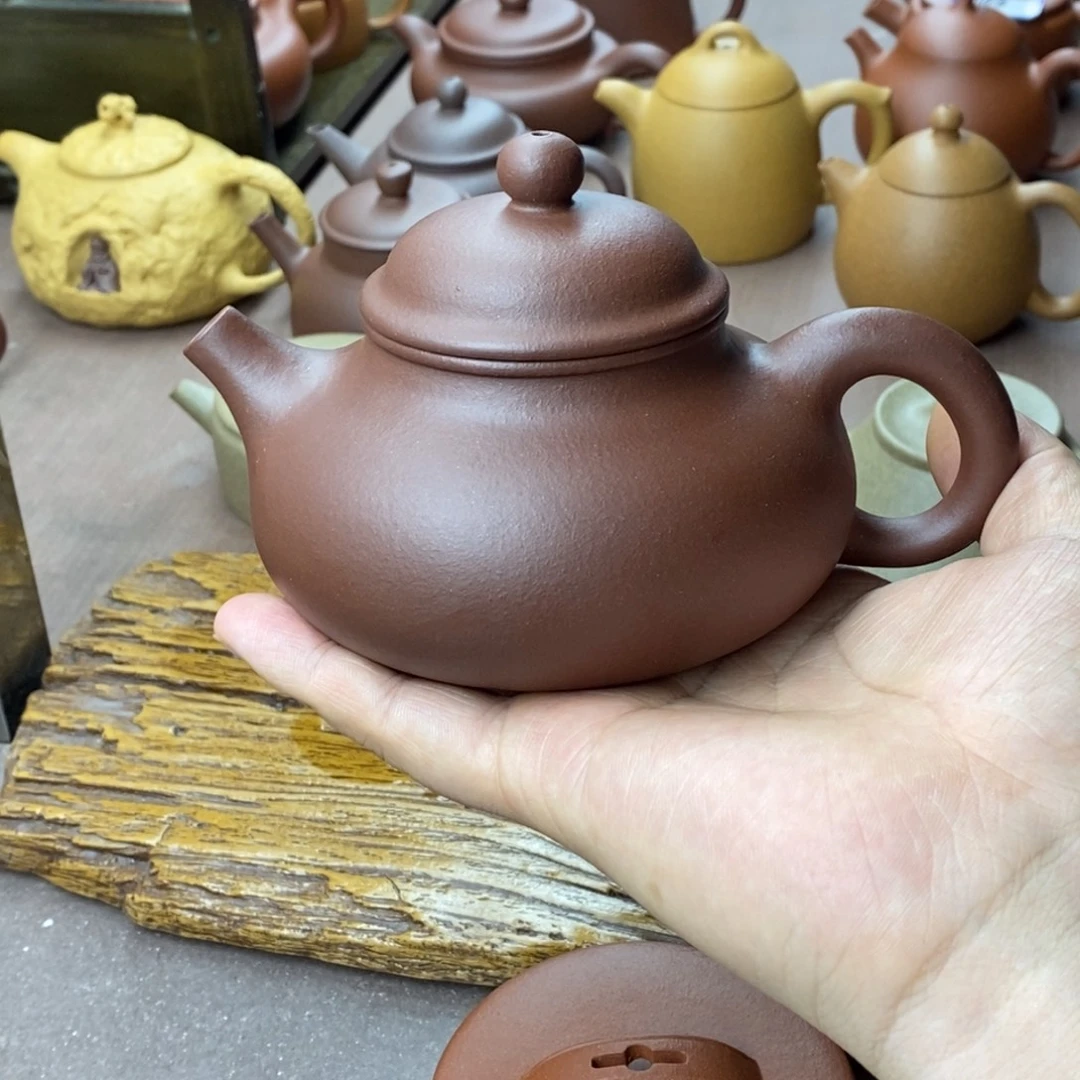 茶壶紫砂容天260容量微瑕
