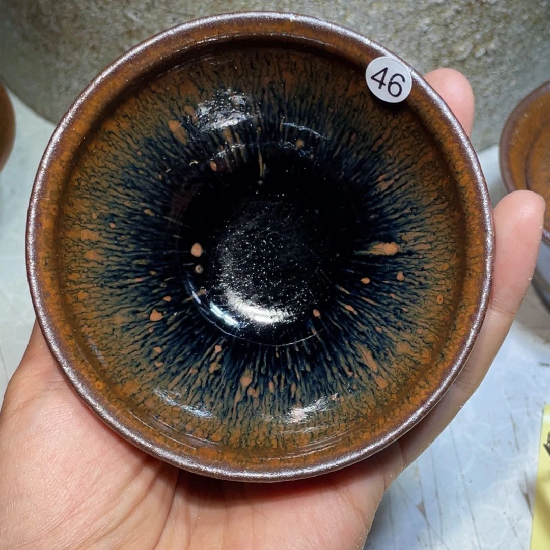 茶盏龙窑柴烧建盏46