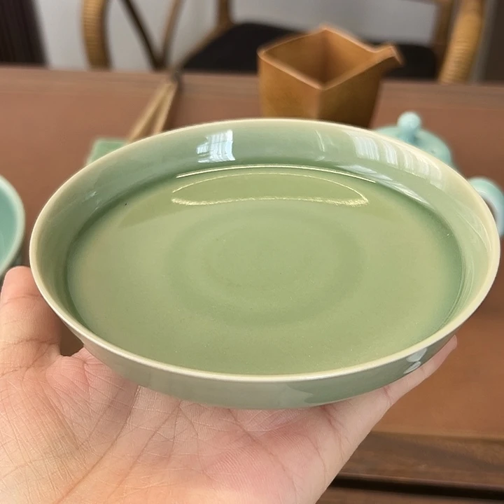 龙泉云间青瓷小米茶器