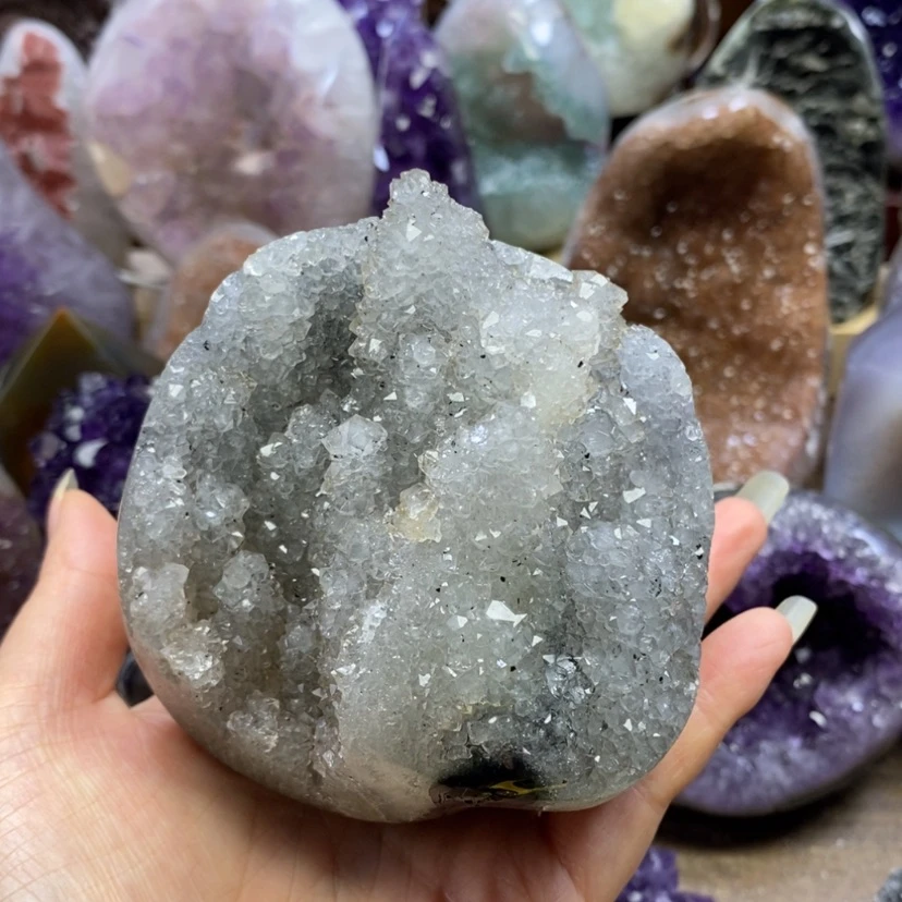 【闪购商品】未镶嵌大型摆件（非配饰）紫晶13