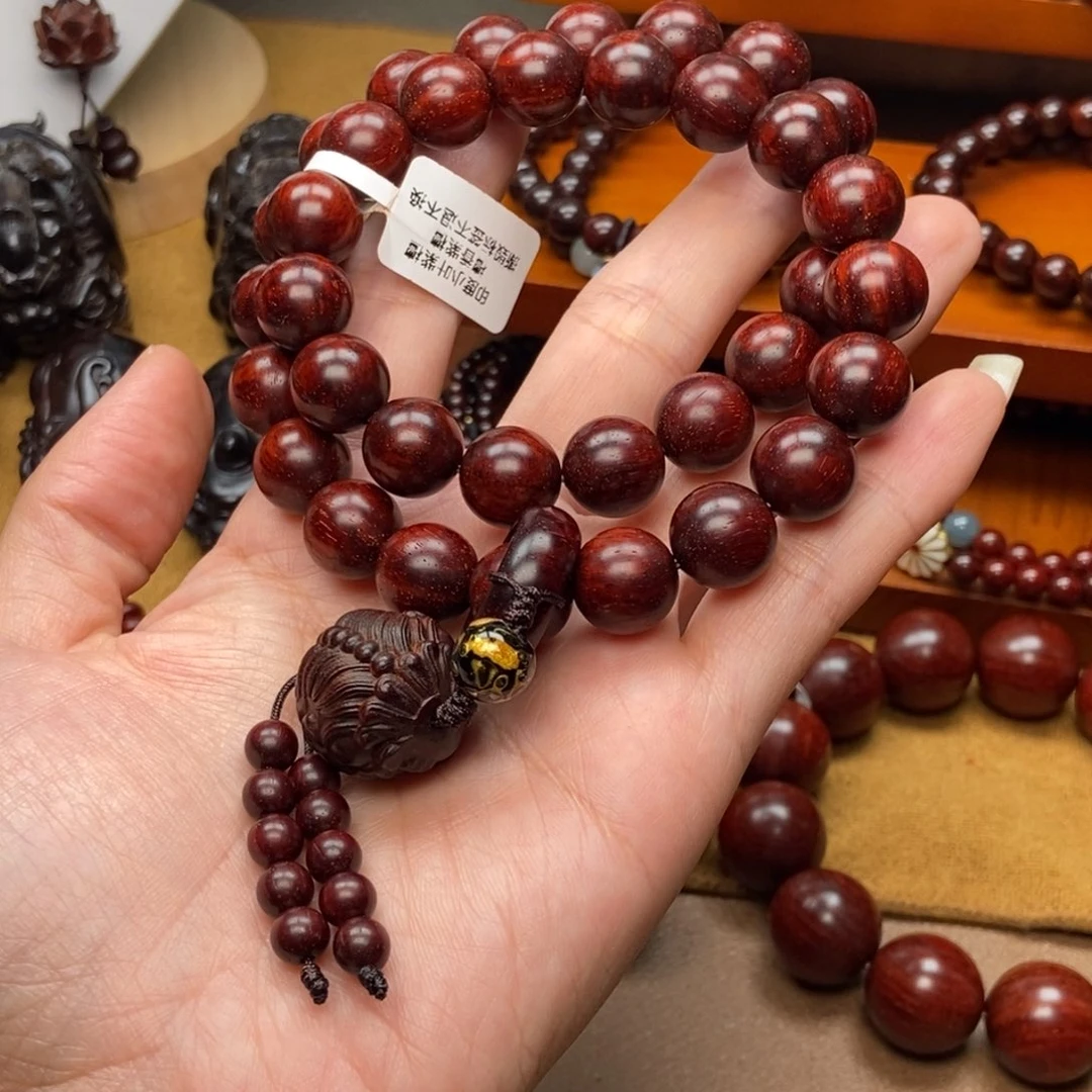 哦***哦手串/手链小叶紫檀原汁原味1.2*36
