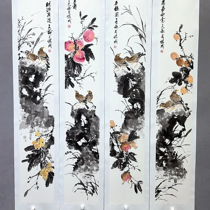 国画亲笔手绘放心去藏