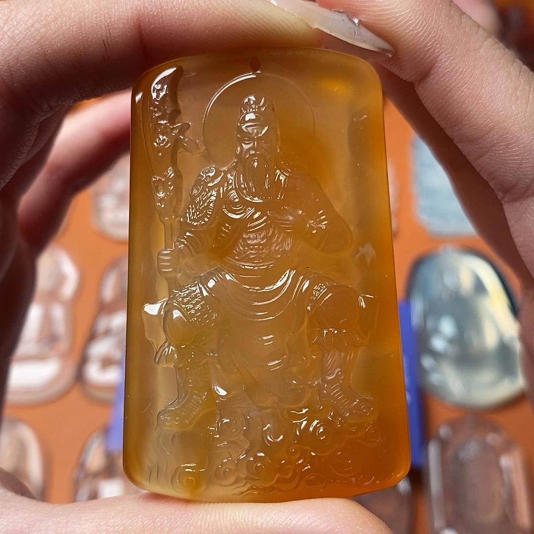 豹***哥玛瑙/玉髓未镶嵌颈饰