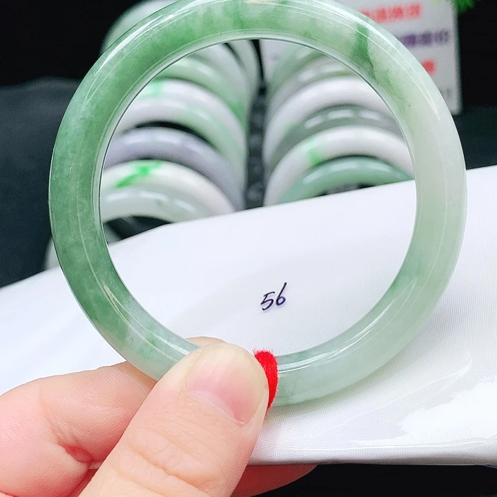 翡翠未镶嵌手镯423