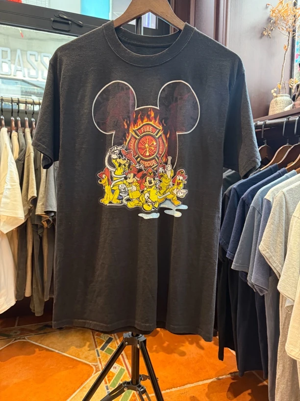 vintage 米奇 T 恤拍下默认微瑕