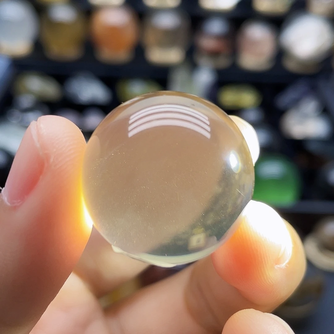 未镶嵌珠宝半成品水晶天然水晶25mm