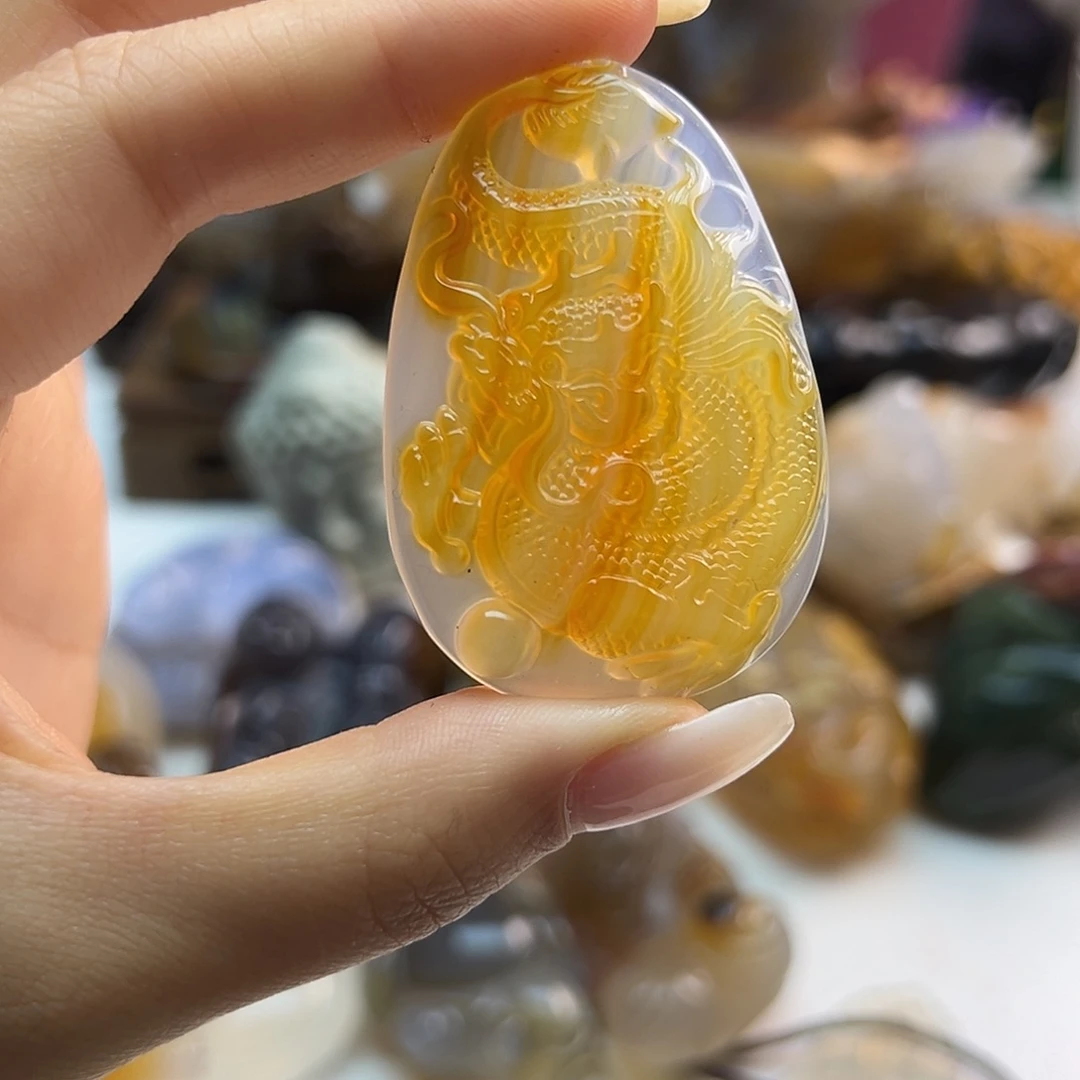 玛瑙/玉髓未镶嵌颈饰