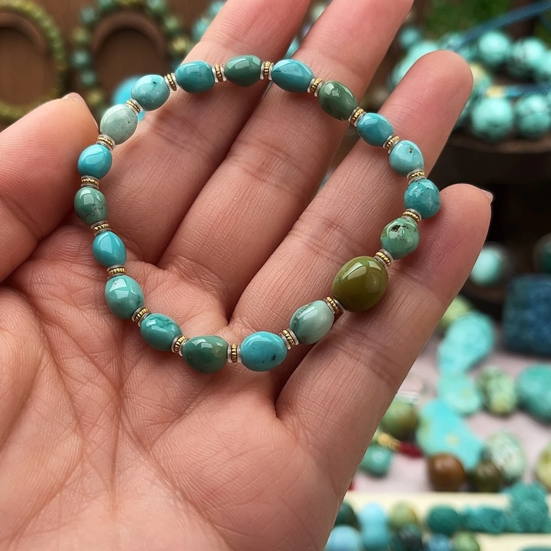 绿松石未镶嵌配饰