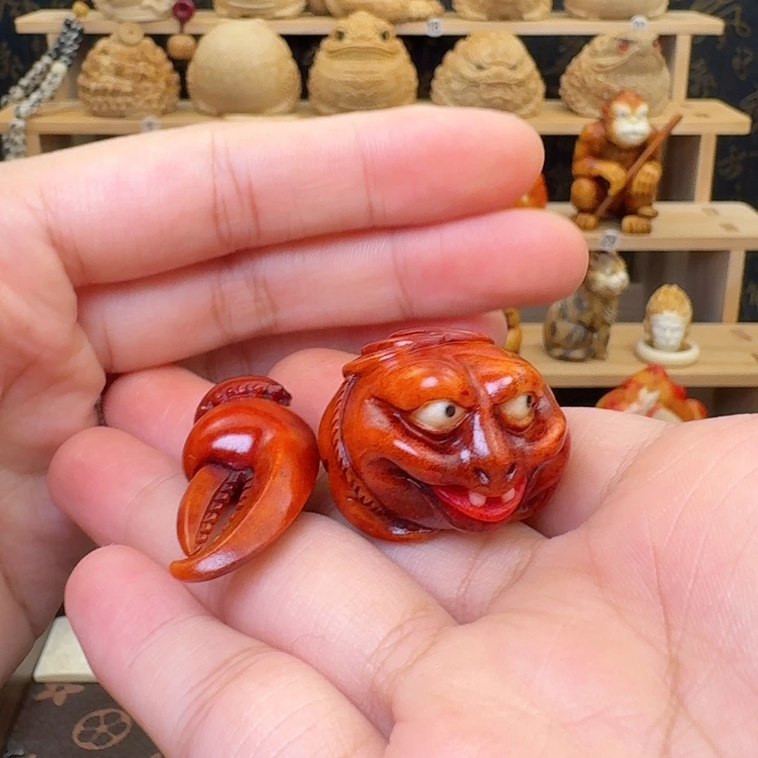 皮***串香榧木鹿角金蟾蟹钳福利不退换