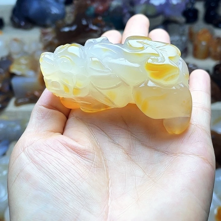 开***乐玛瑙/玉髓未镶嵌饰品