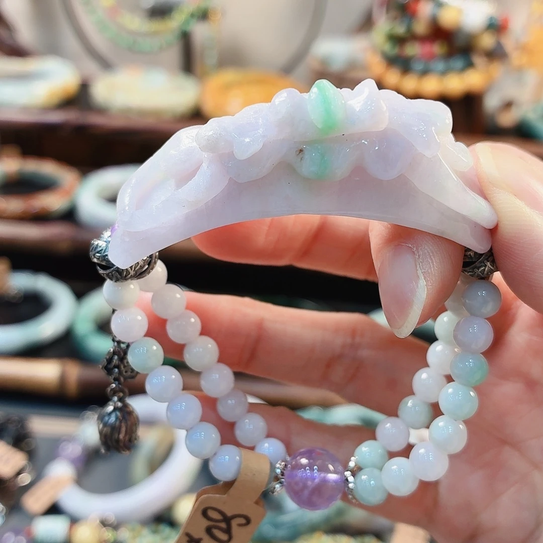 翡翠未镶嵌手链需包容