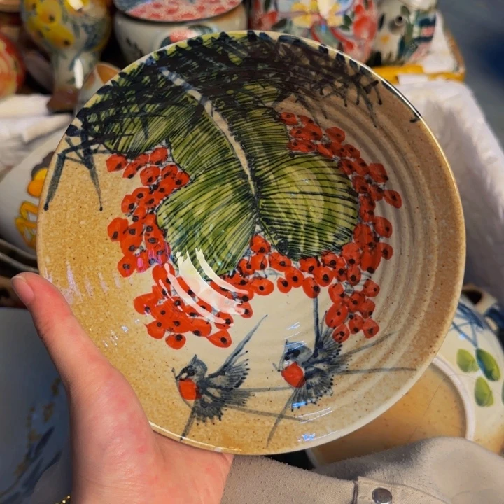 瓷片景德镇陶瓷手工手绘