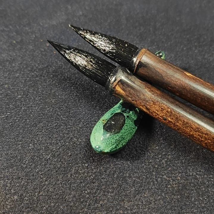 书法4.5出锋兼毫毛笔两支