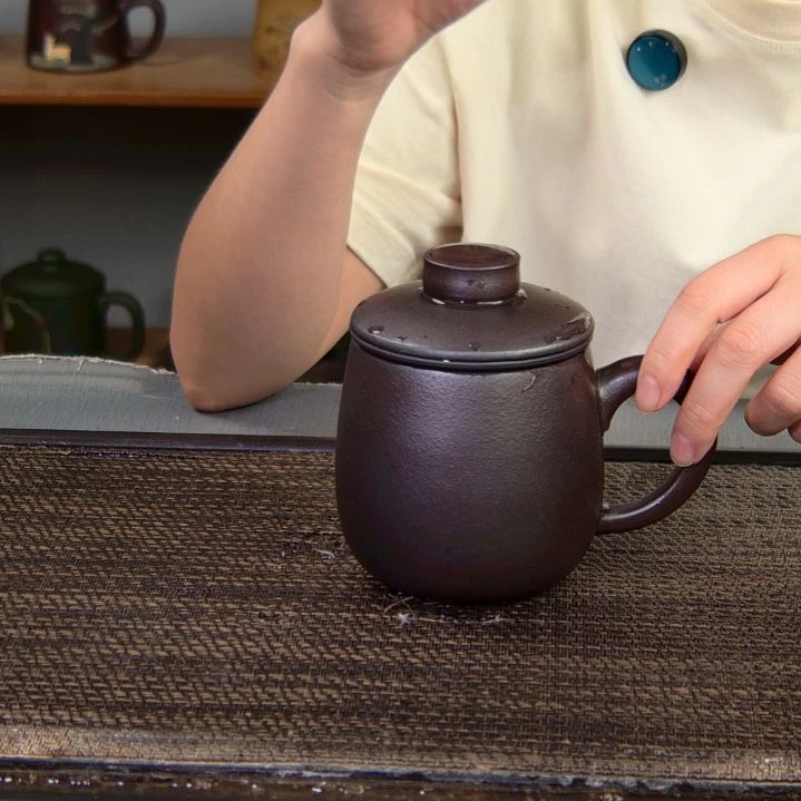茶杯紫砂高货放漏