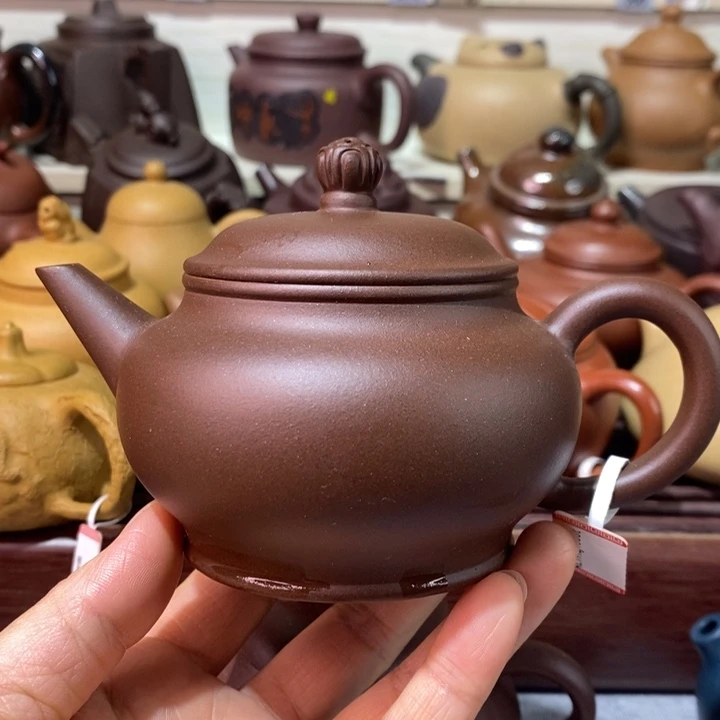 茶壶紫砂微瑕处理一把