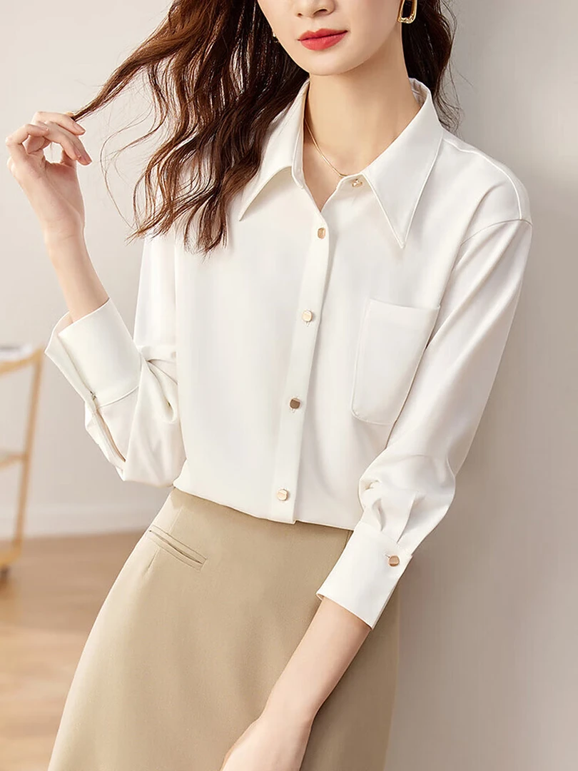 【熙歌】Y241-Y260时尚休闲百搭清新舒适衬衫