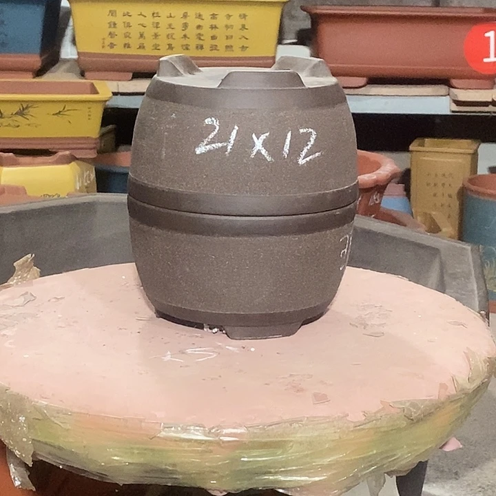 紫砂花盆花盆紫砂