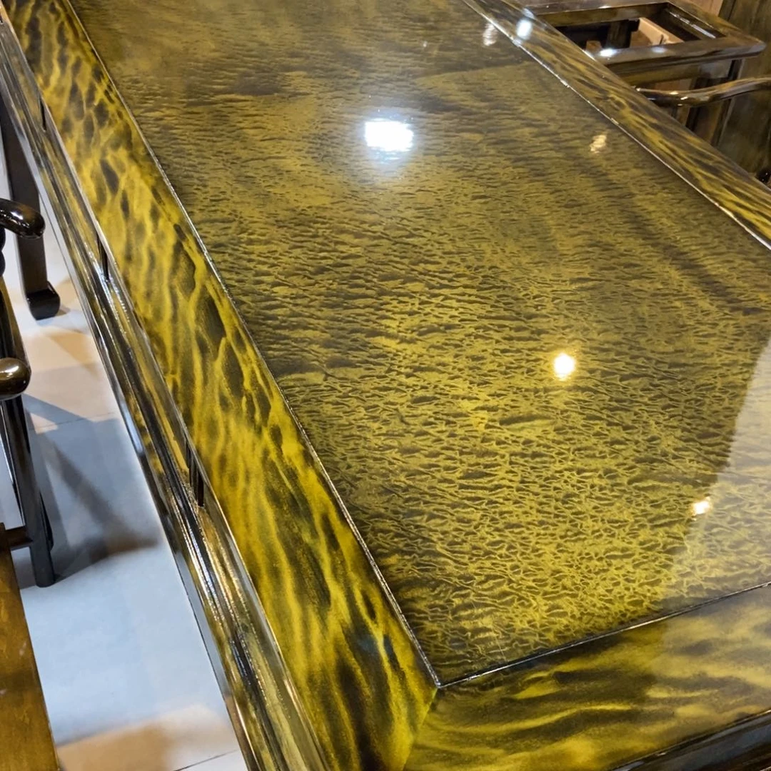 二***二楠木茶桌1.8m七件套