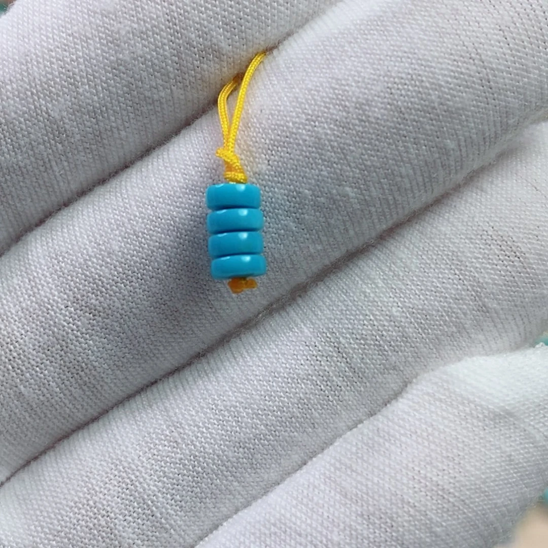 绿松石未镶嵌珠宝奇石4.6mm