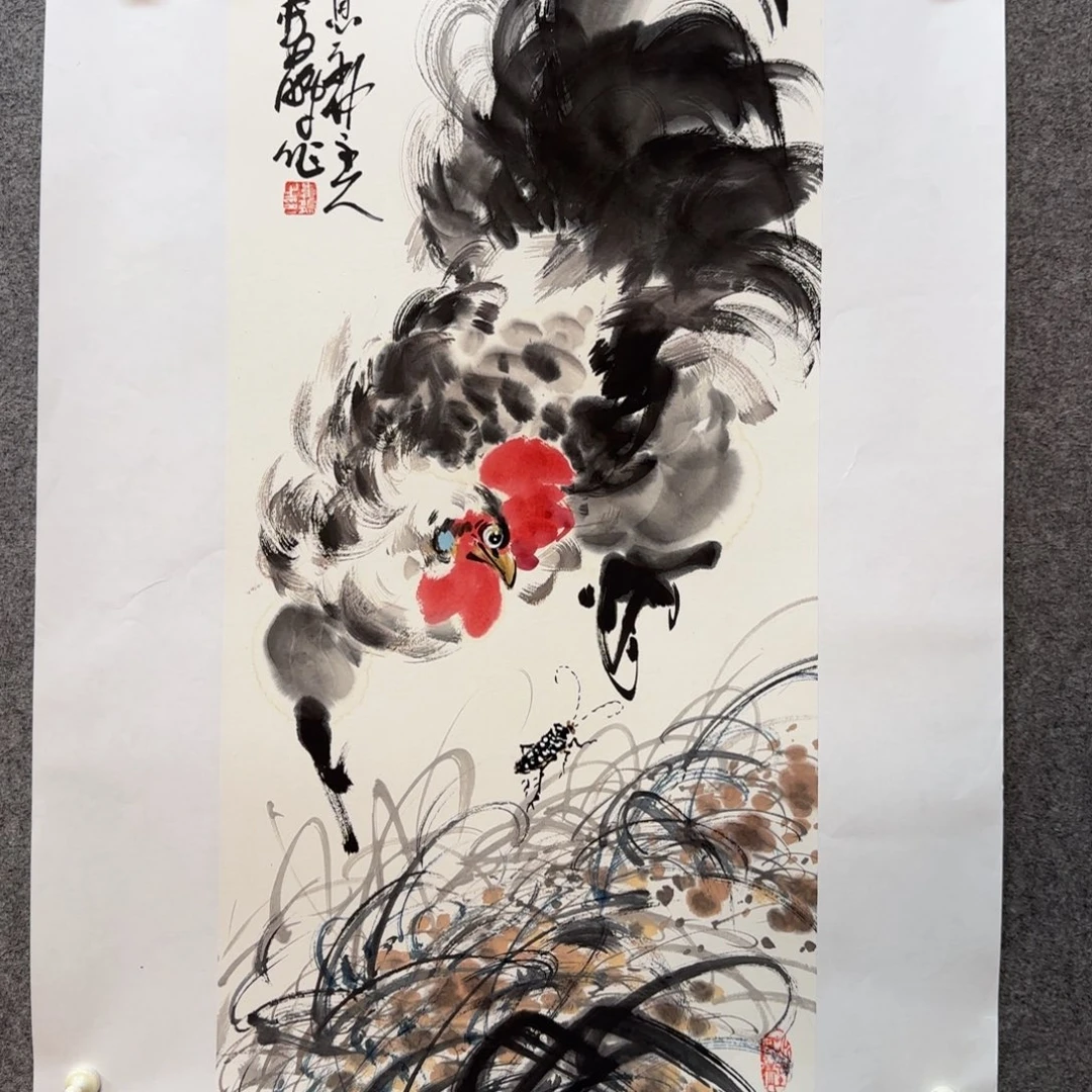 国画娄鹏老师手绘作品