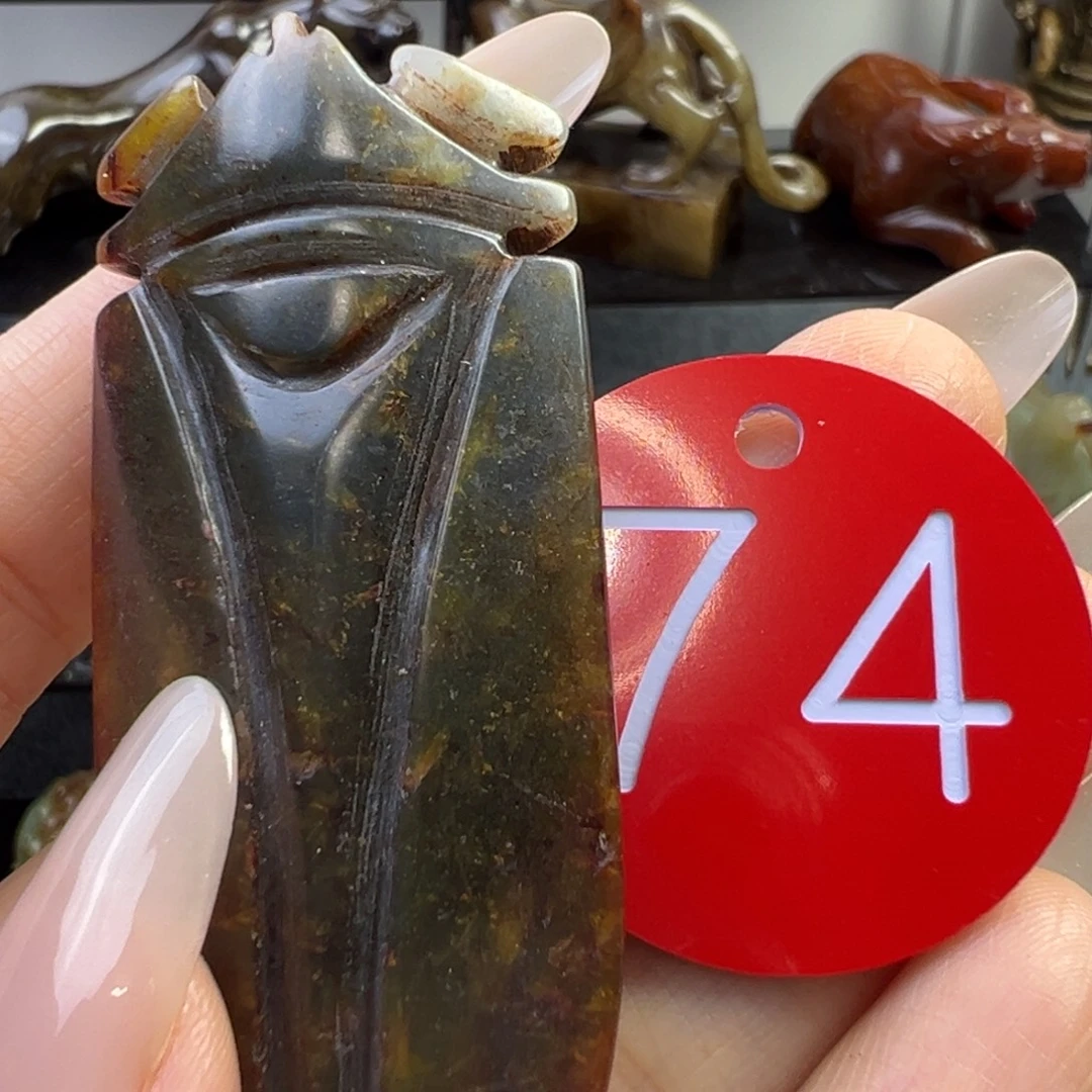 和田玉（糖玉）未镶嵌挂件