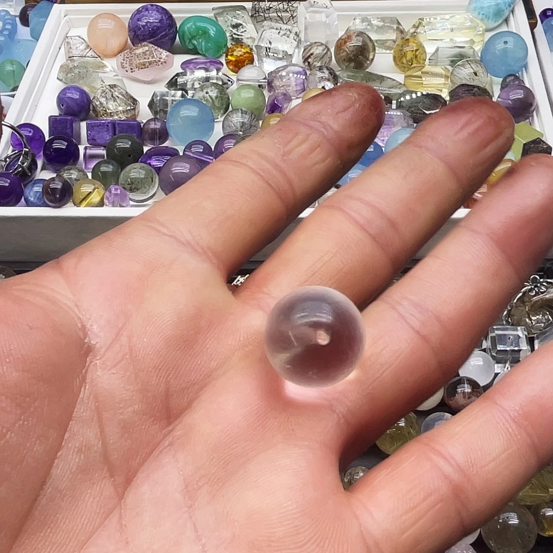 查罗石珠子合金白***。