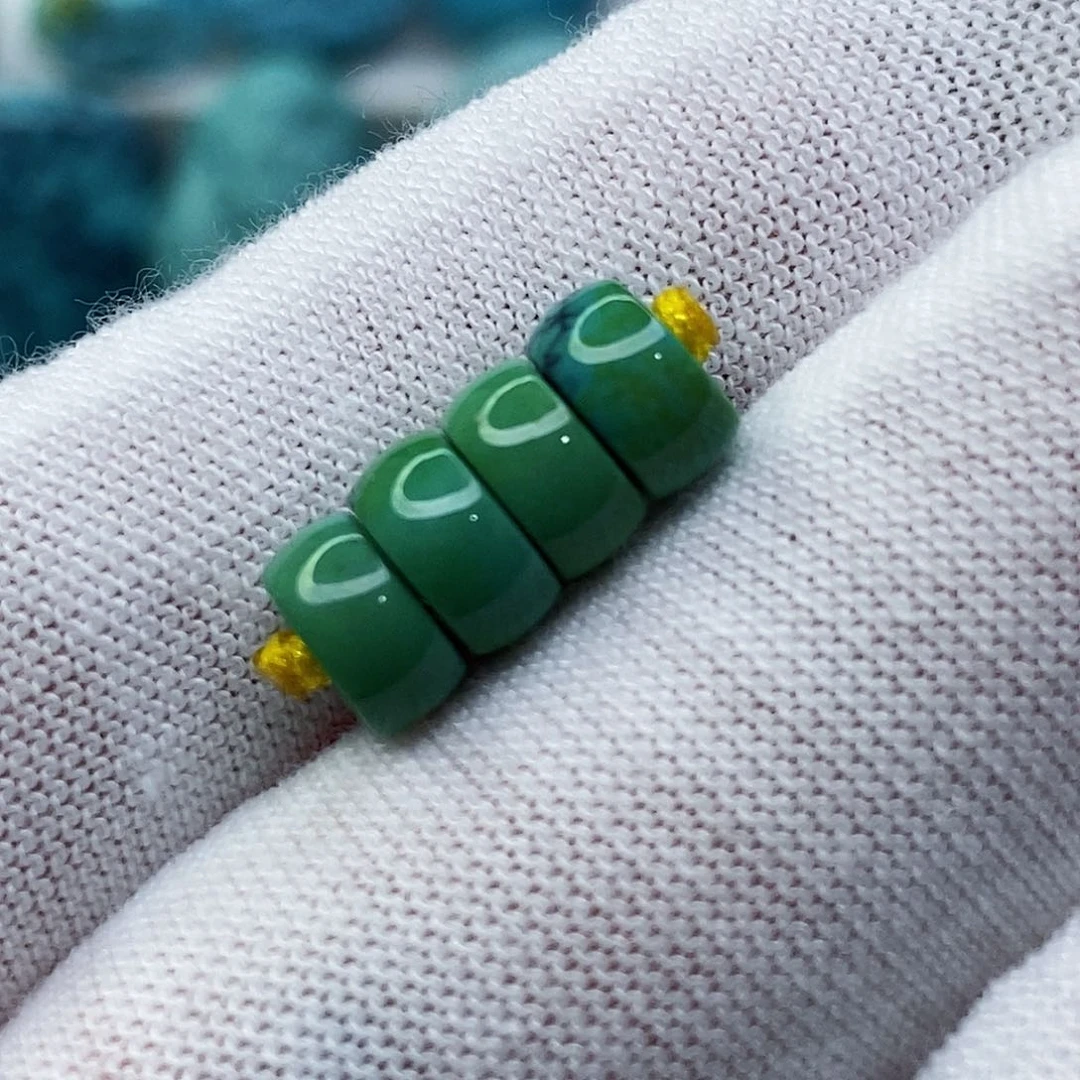 绿松石未镶嵌天然原矿地大质检 抖音基地顺丰发货