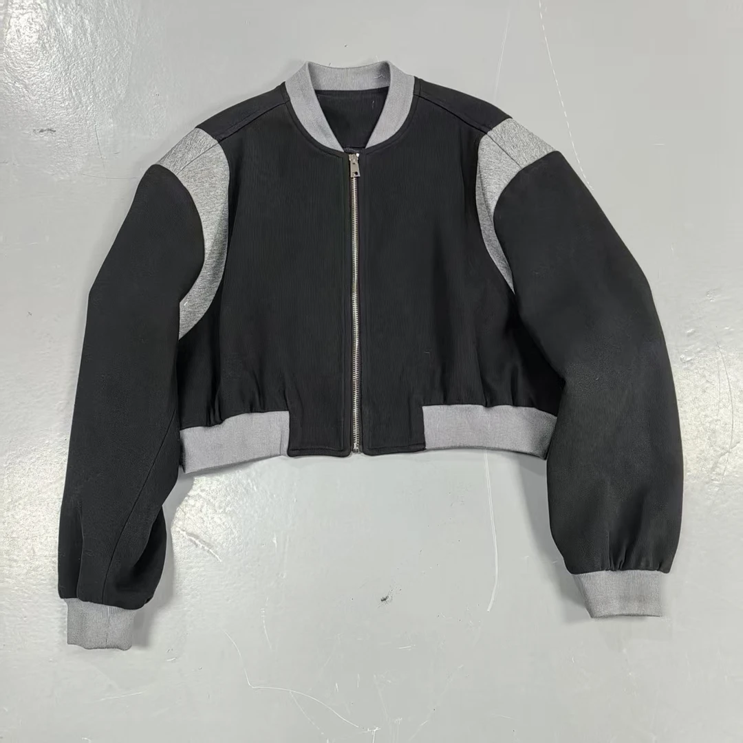 【南油玲姐】黑灰色新款外套B2135