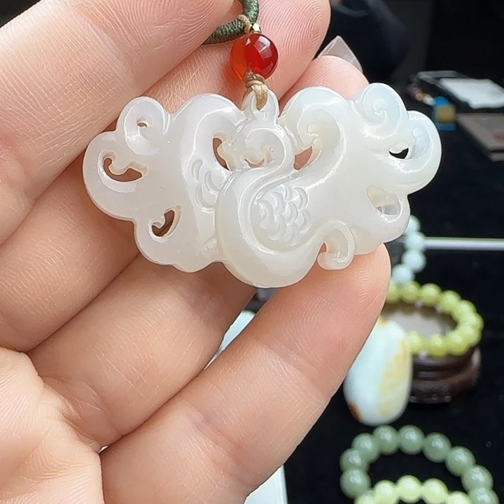 和田玉挂件未镶嵌定制发货