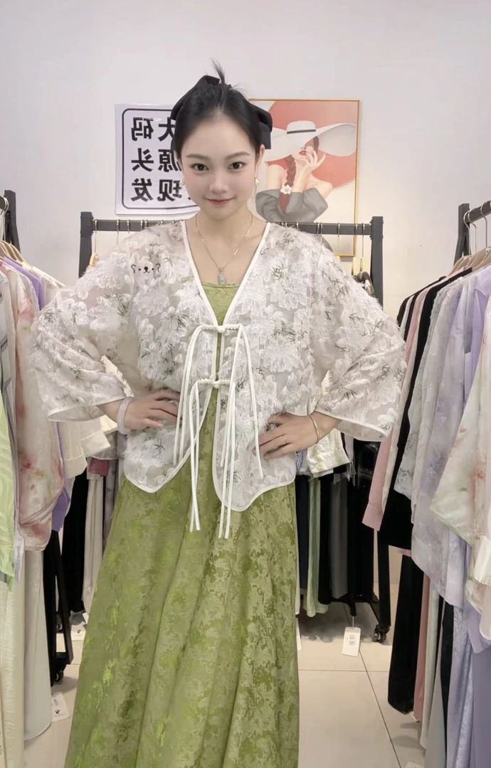 【套装N101-N180拍这里】2025夏季网红新款大码国风套装