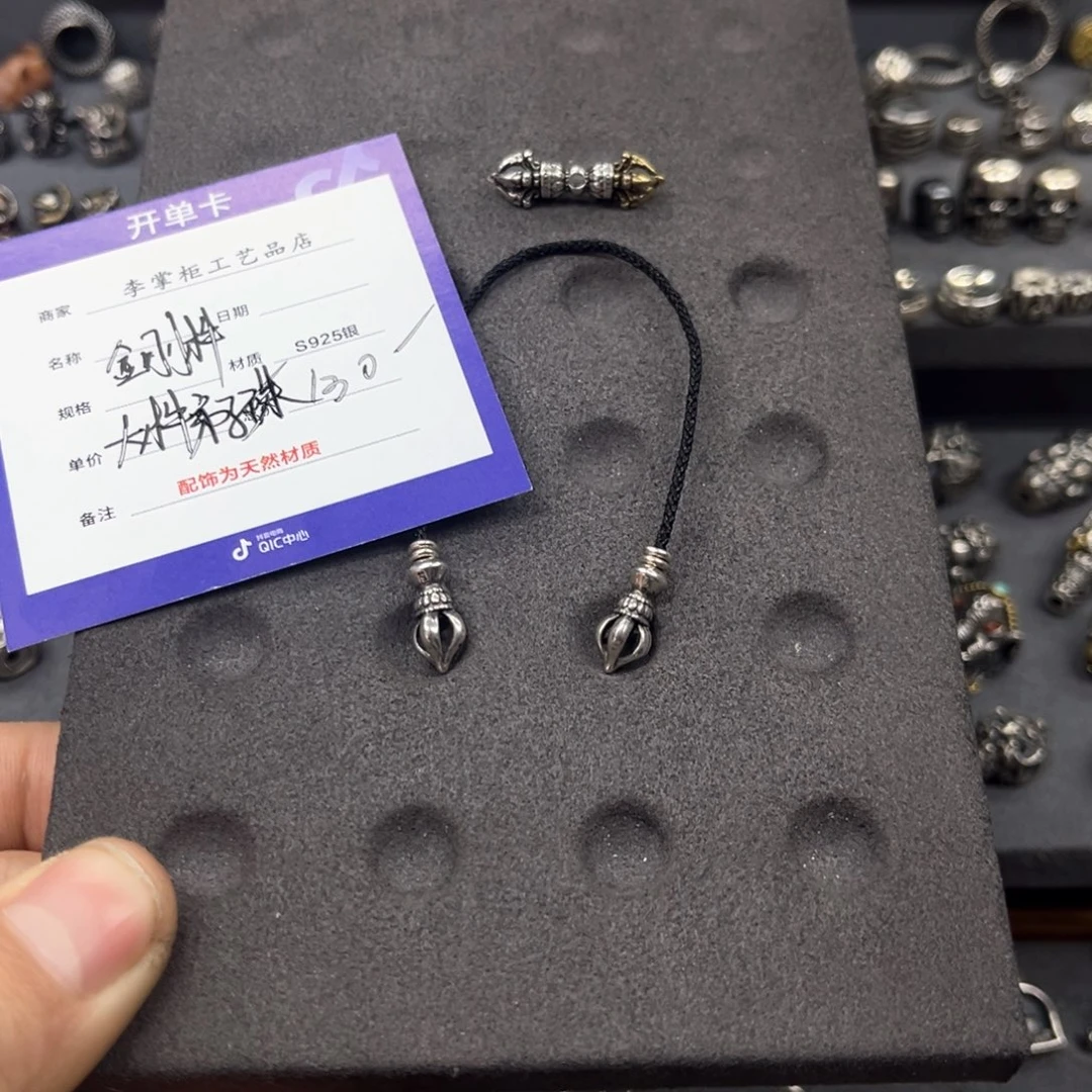 椰蒂手串男*银饰银饰