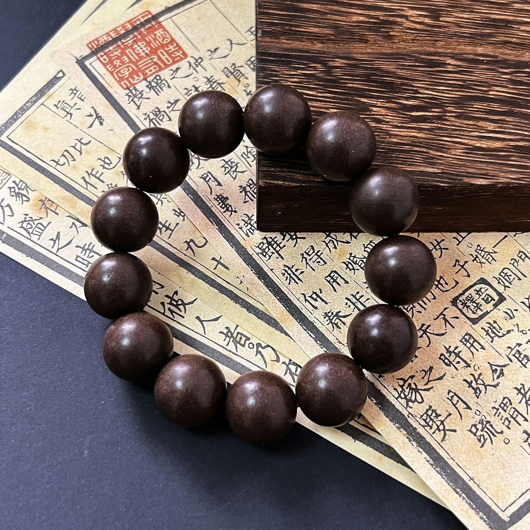 棠栎府【降真香】中华天然冷凝香纯手工合香珠非遗手工艺合香珠手串