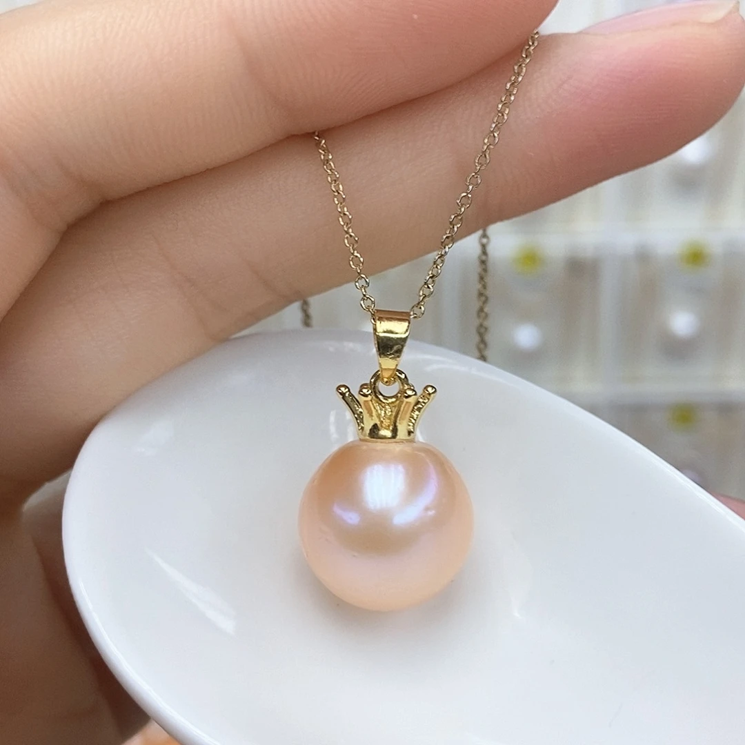 颈饰合金淡水珍珠