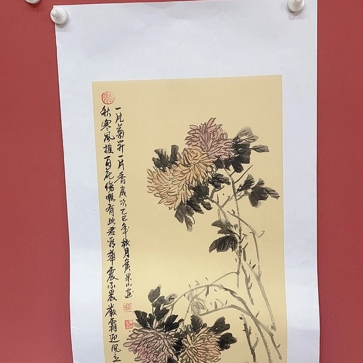 国画侯老师手绘作品