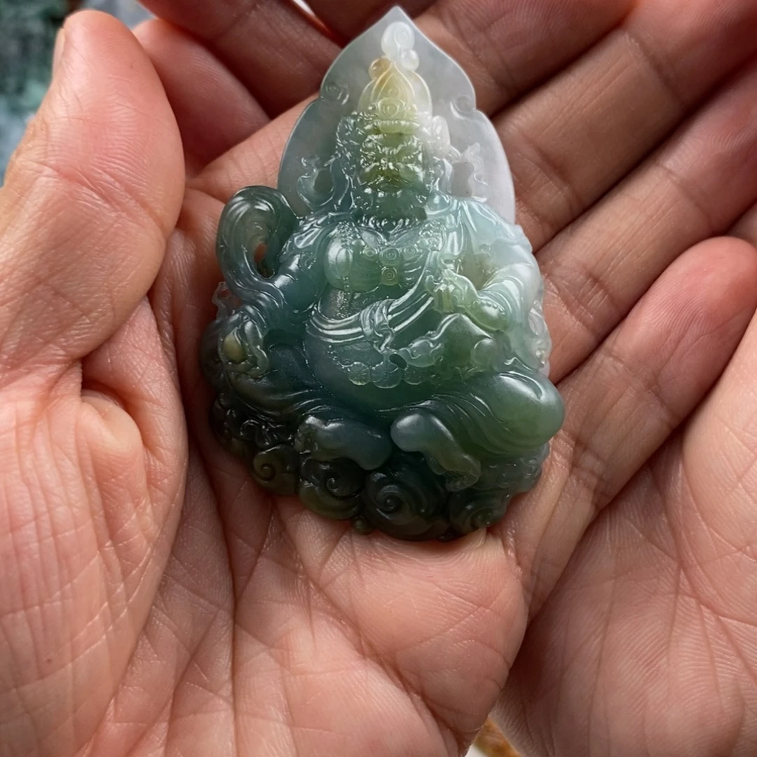 哇***哈未镶嵌定制翡翠天然缅甸翡翠a货
