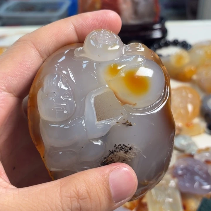 未镶嵌吊坠(不含链)玛瑙/玉髓