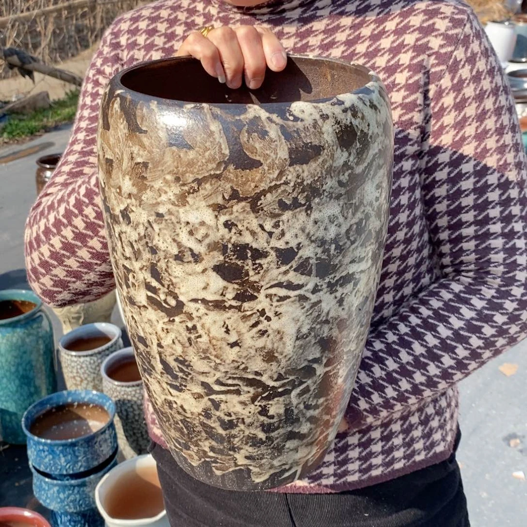 红陶口18高32～～～