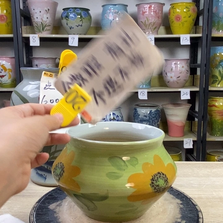 景德镇高温陶瓷花盆
