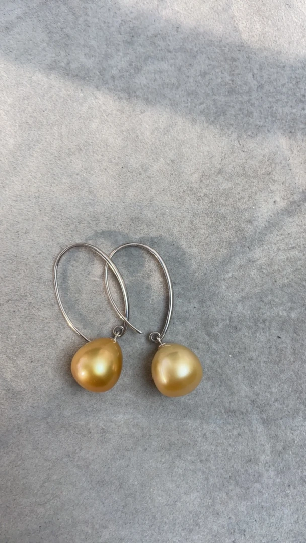 哲糖设计款海水珍珠耳饰