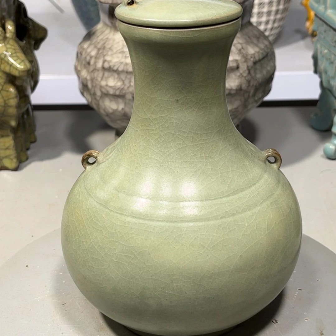 瓶汝窑瓷器品相完美