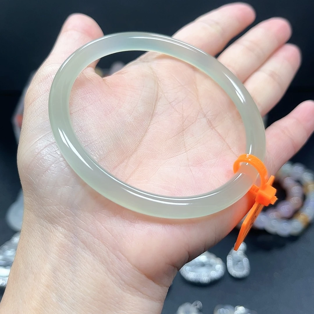 玛瑙/玉髓颈饰未镶嵌月*