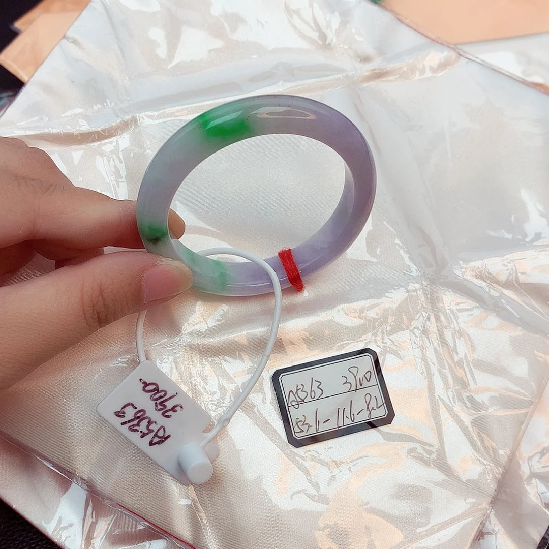 翡翠手镯未镶嵌天然缅甸翡翠A货