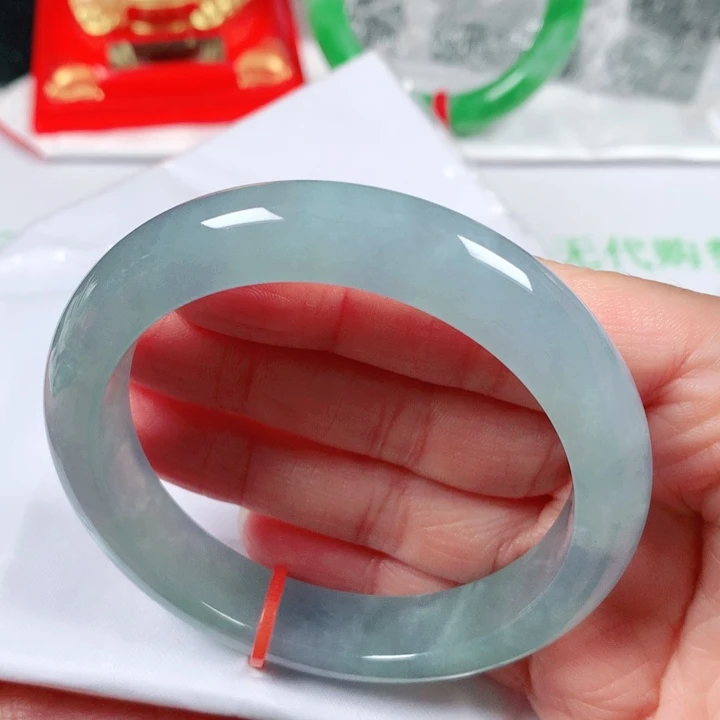 未镶嵌手镯翡翠  编号881335 正圈57