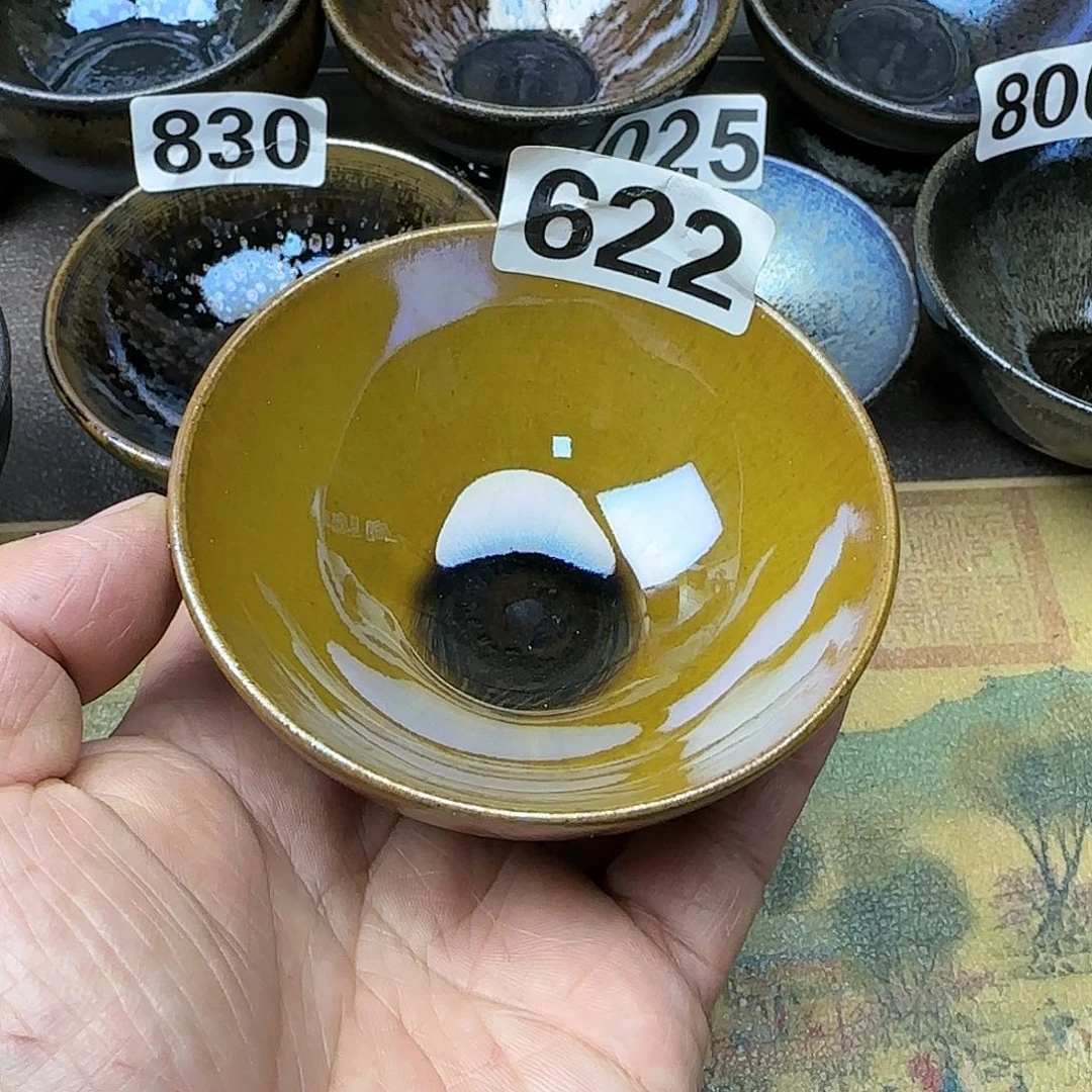 茶盏建盏杯主人杯龙窑柴烧