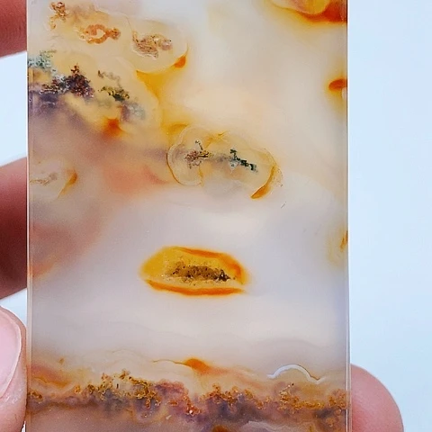 玛瑙/玉髓颈饰未镶嵌老*