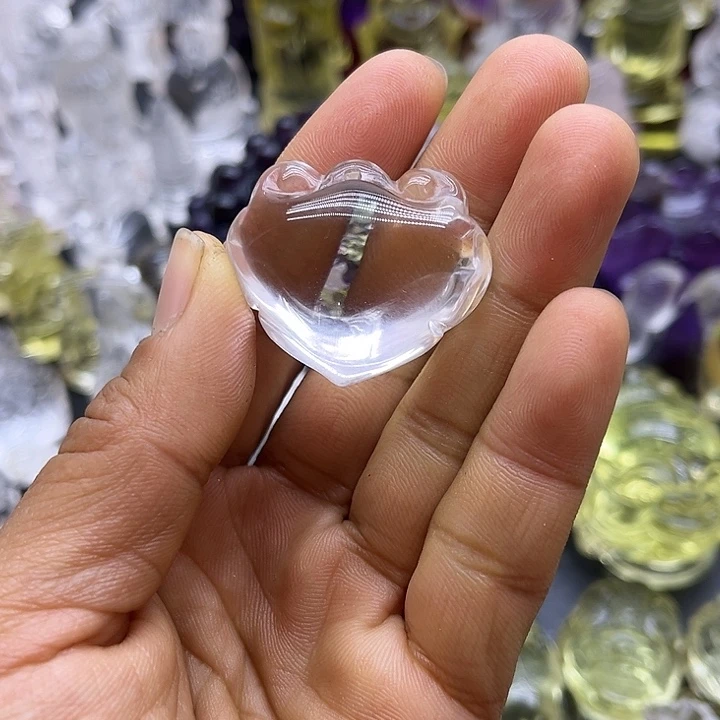 水晶摆件未镶嵌吊坠