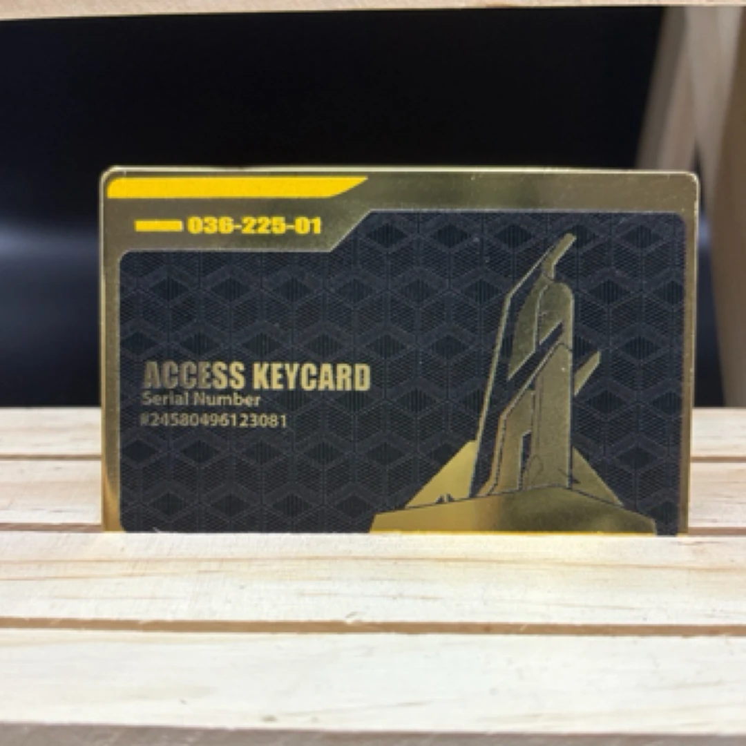 三角洲行动金属卡片NFC启动卡总裁经理室房卡送朋友三角洲行周边